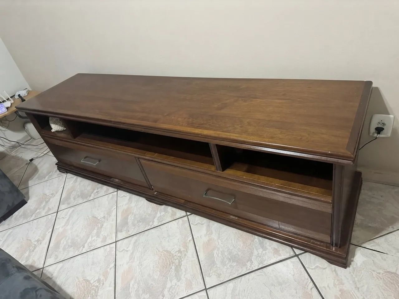Rack de madeira maciça - 2,17m - Foto 2