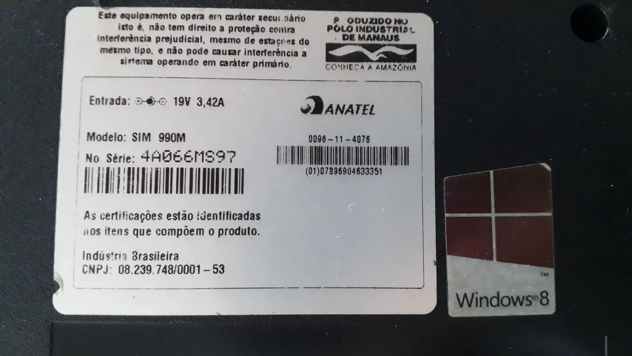 Vendo notebook positivo Sim 2 - Foto 4