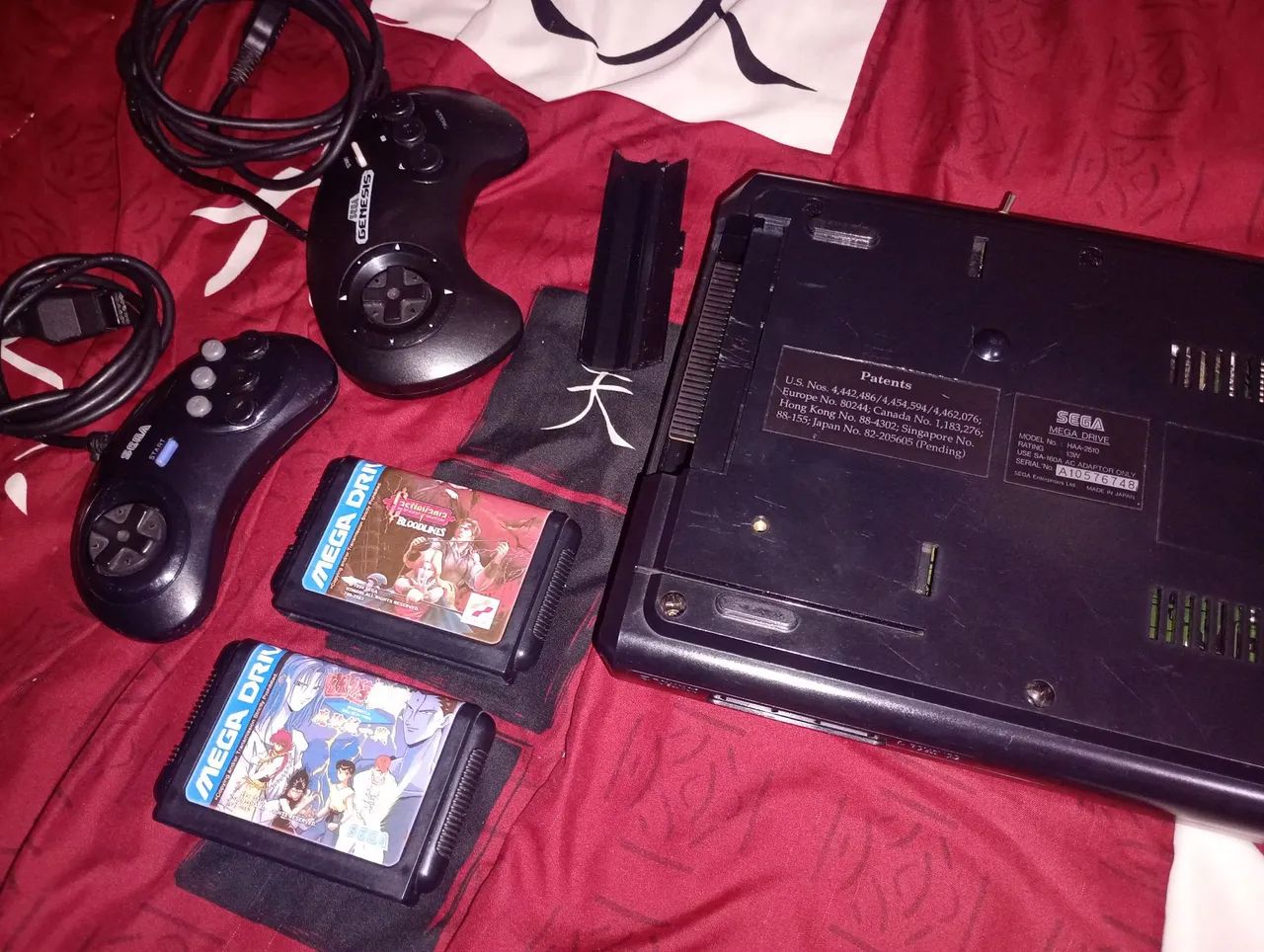 Mega drive japonês completo chaveado funcionando  - Foto 4