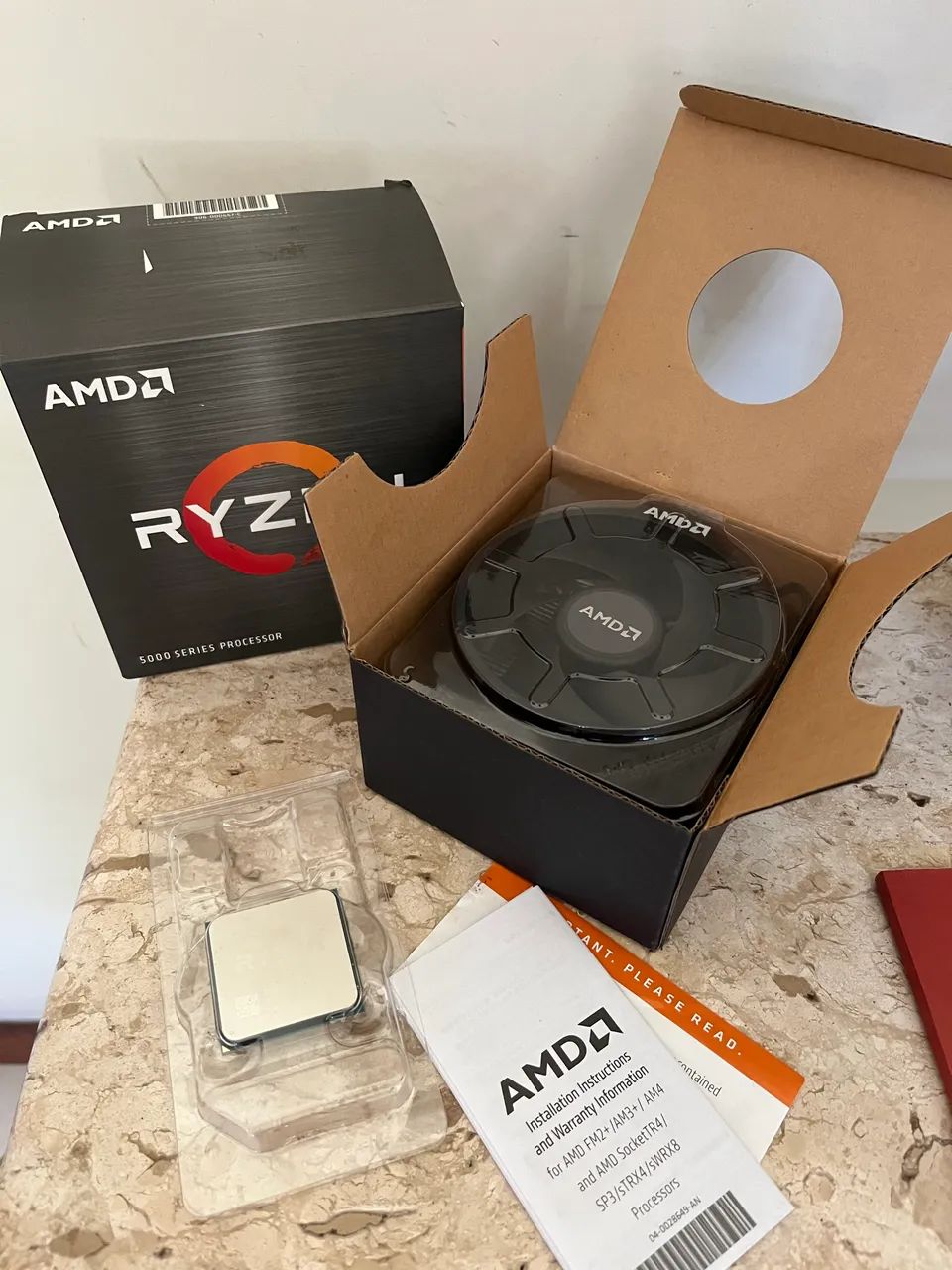 Processador Ryzen 5 5500 NOVO caixa aberta