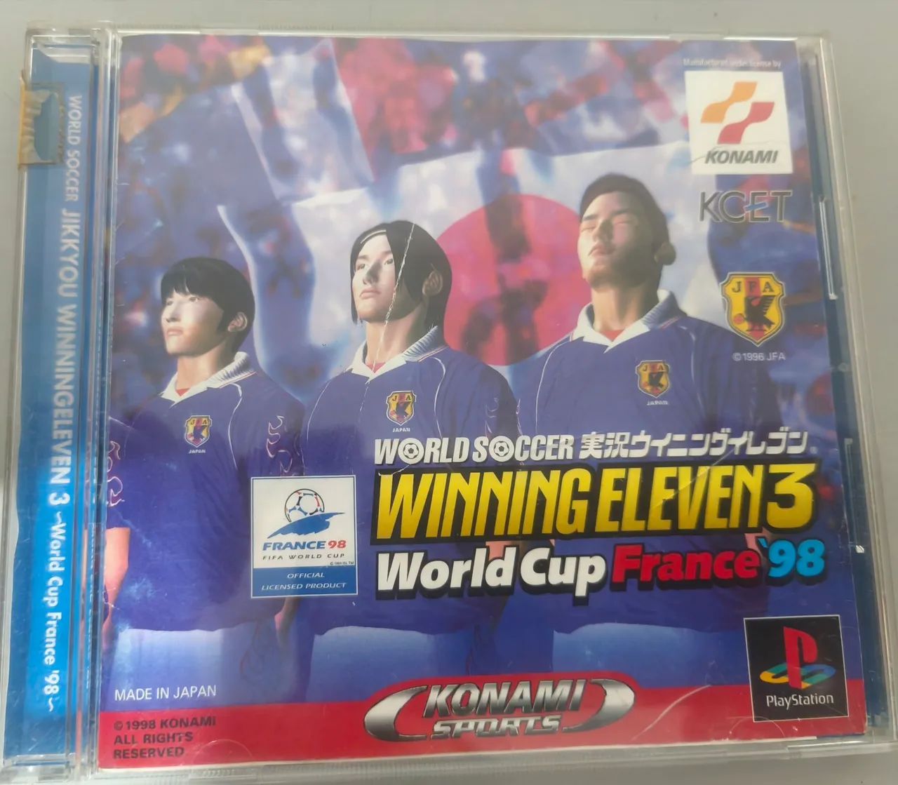 Winning Eleven 3 PS1 original 