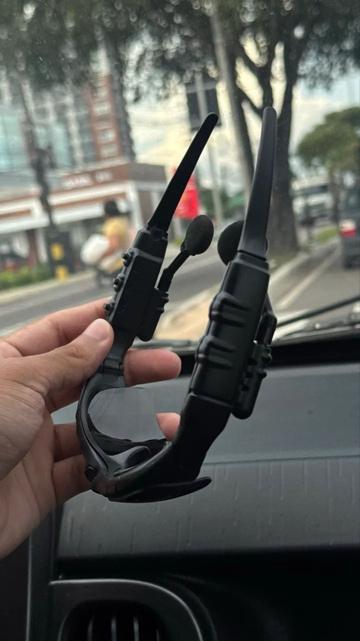 Óculos inteligente fone corrida