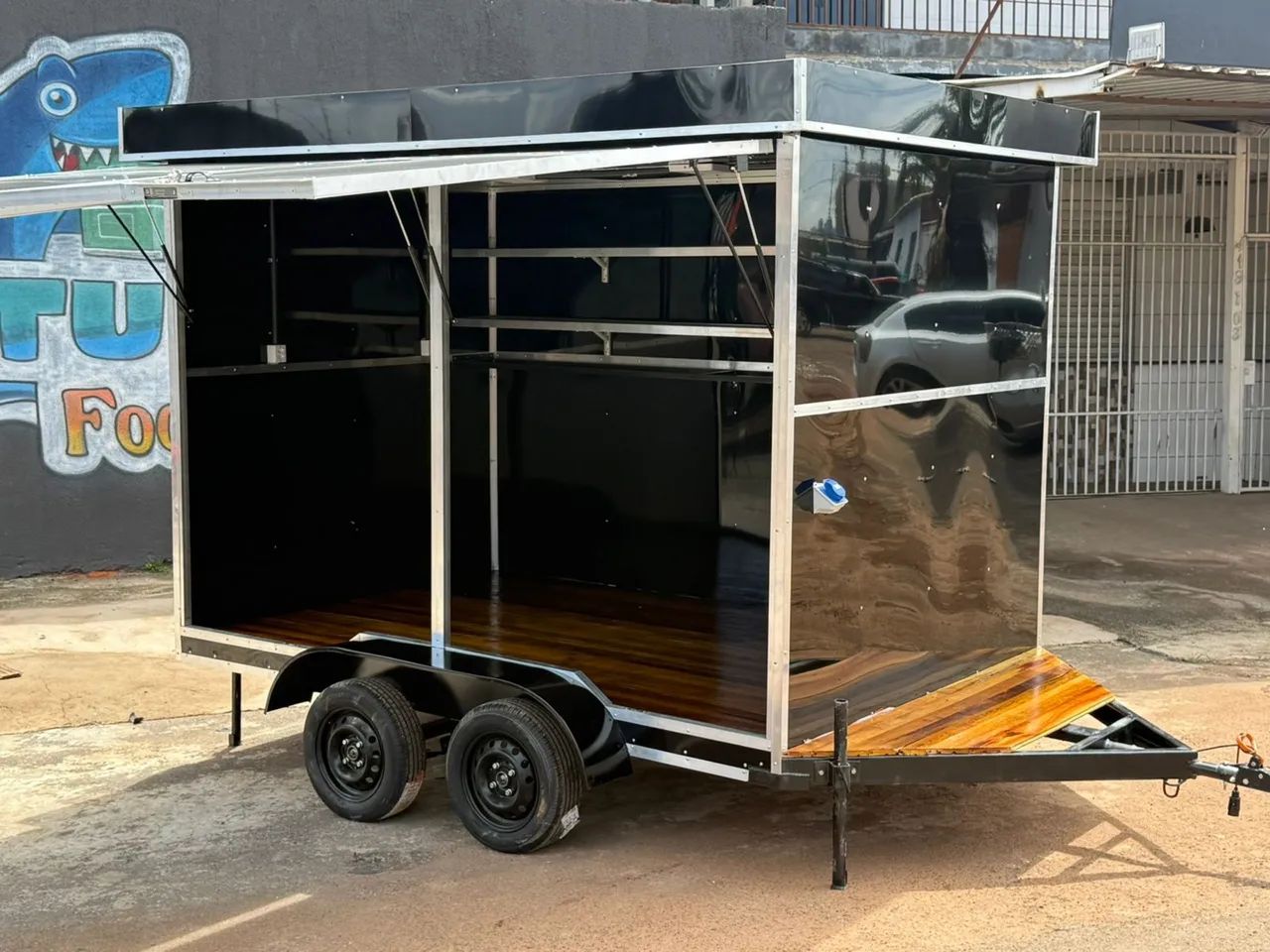 Trailer food truck 