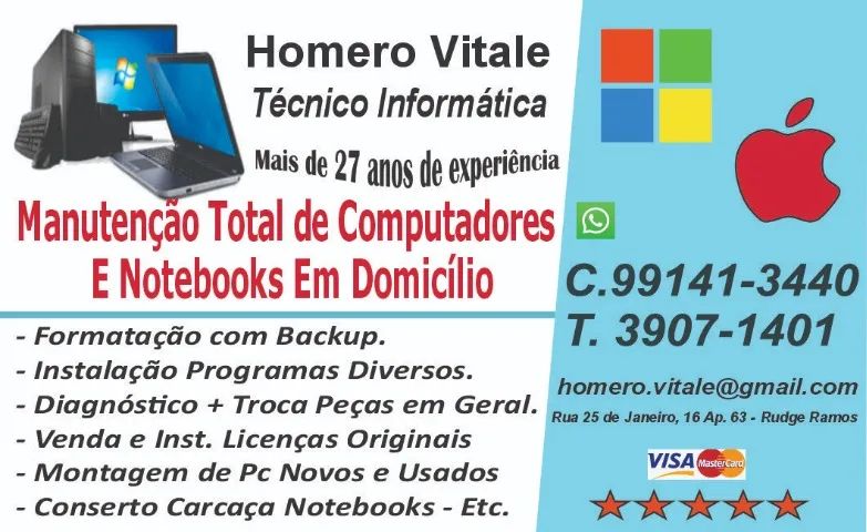 Técnico Informática Em Domicilio