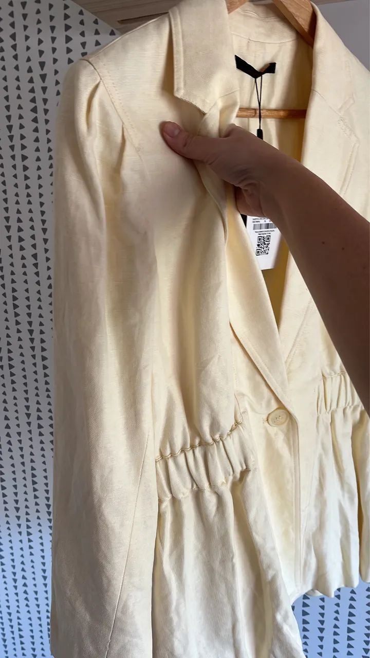Blazer linho ANIMALE 38 - Foto 4