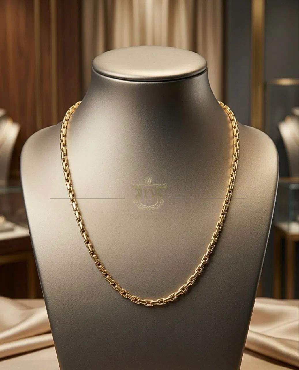 Corrente Cardano em Ouro 18k 750
