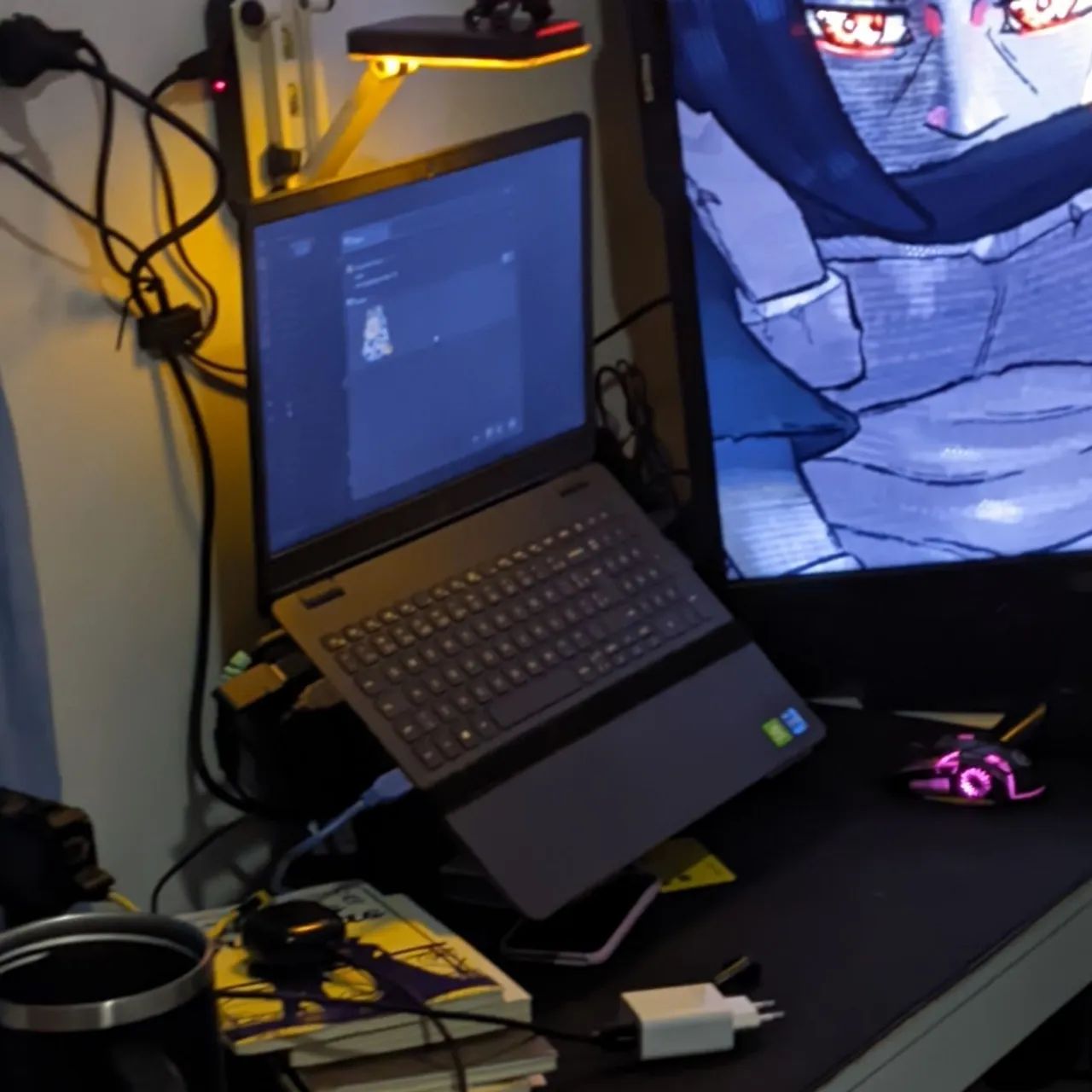 Vendo suporte de notebook para braço articulado - Foto 3