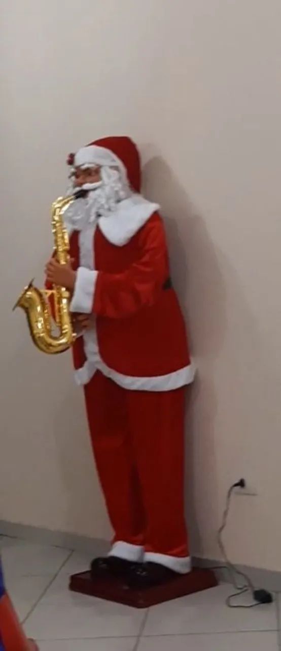 Boneco Papai Noel Dançante - Foto 3