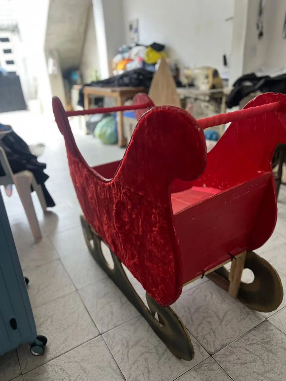 Vendo trenó de Natal decoração  - Foto 3