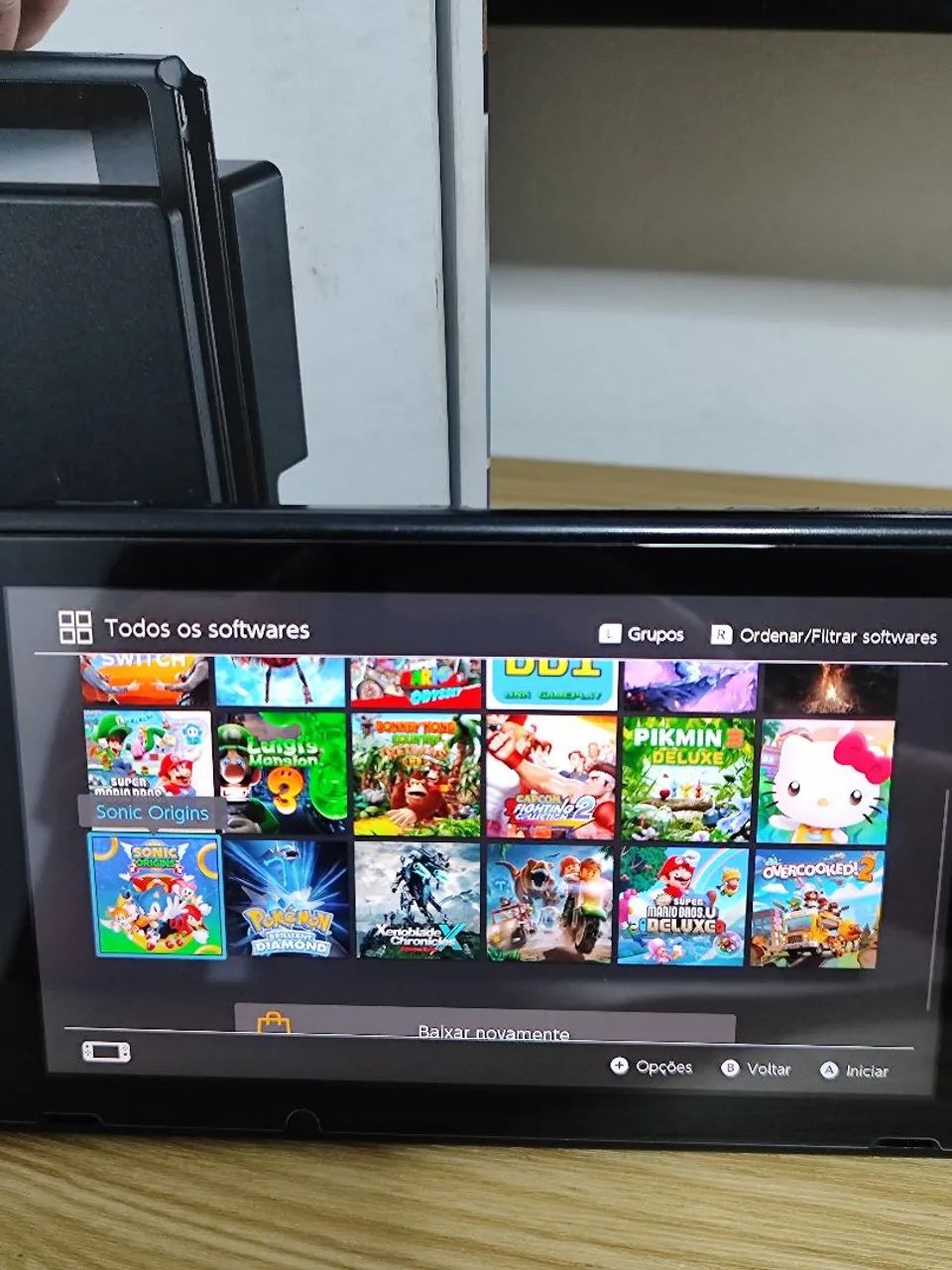 Nintendo Switch Desbloqueado com jogos - Aceito envio  - Foto 4