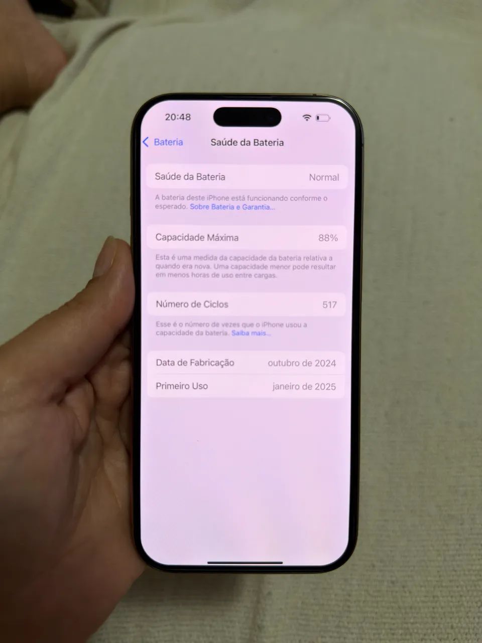 iPhone 16 Pro 256GB muito conservado  - Foto 2
