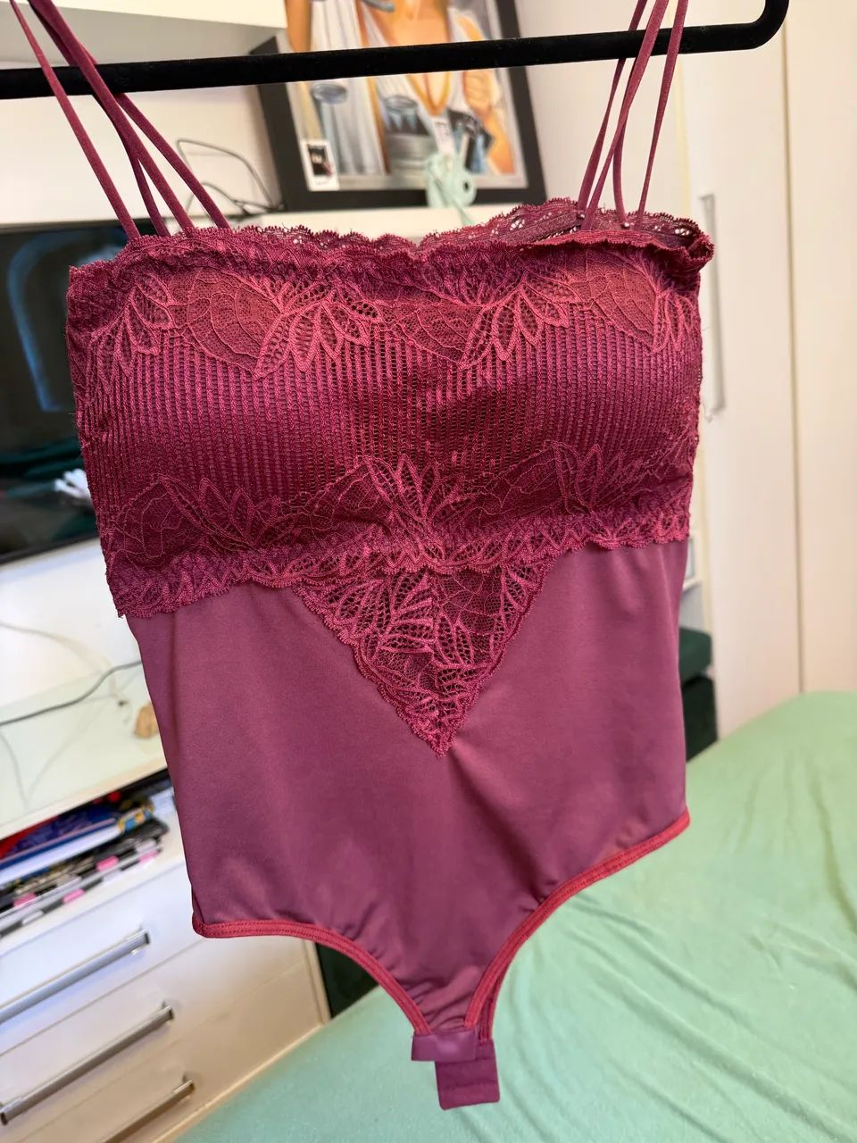 Body marsala com bojo lindo  - Foto 2