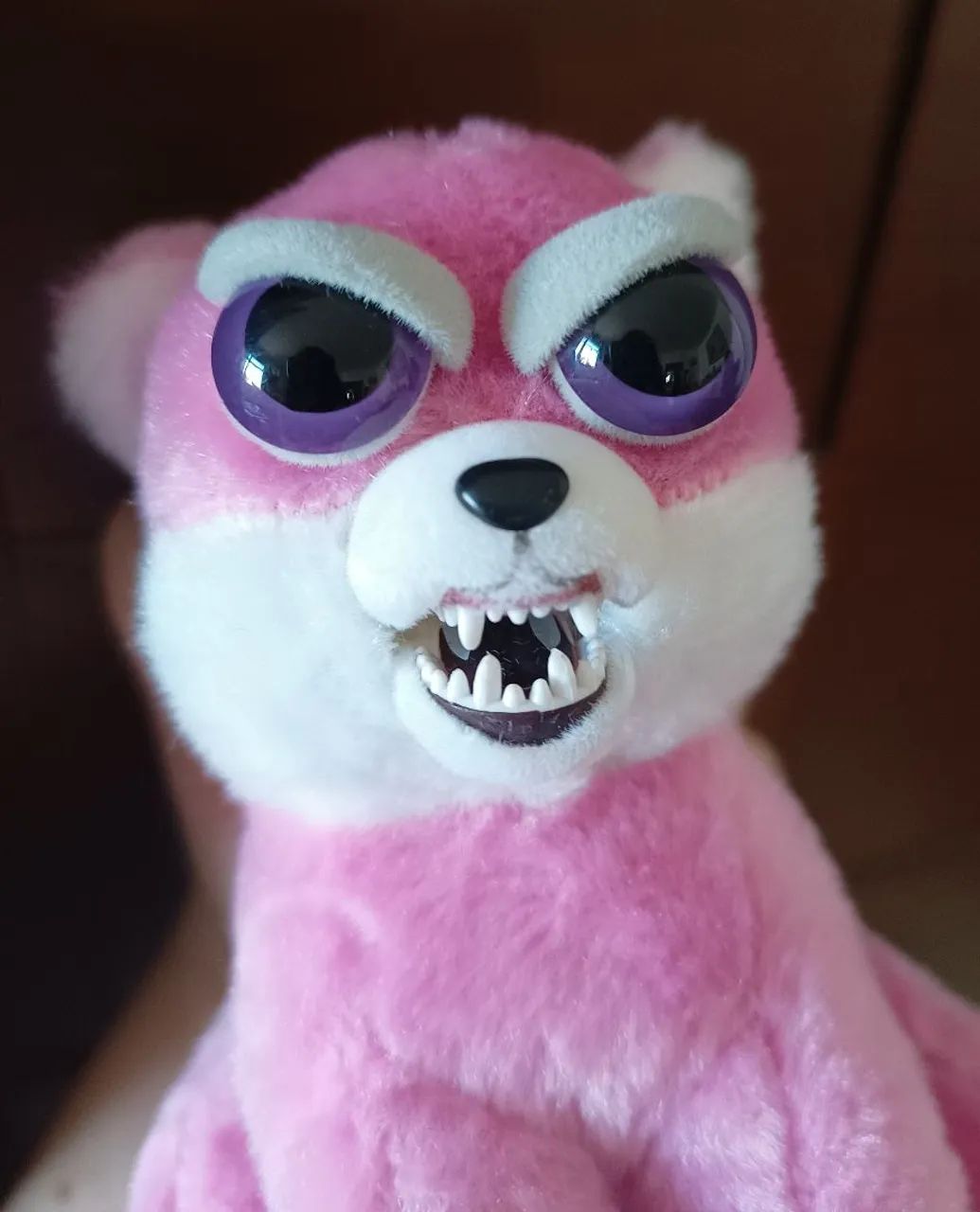Raposa Rosa Chaveiro Feisty  - Foto 4
