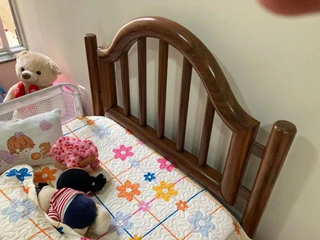 Cama solteiro com colchão  - Foto 3
