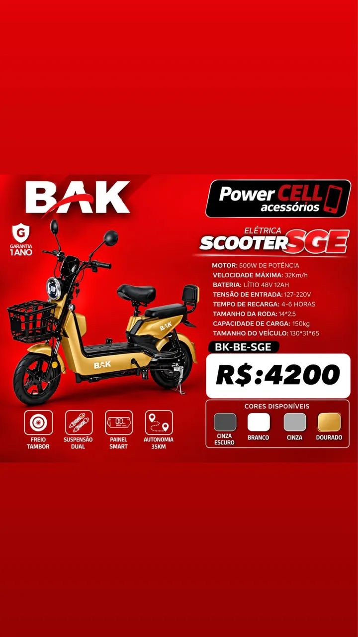 Scooter Elétrica 