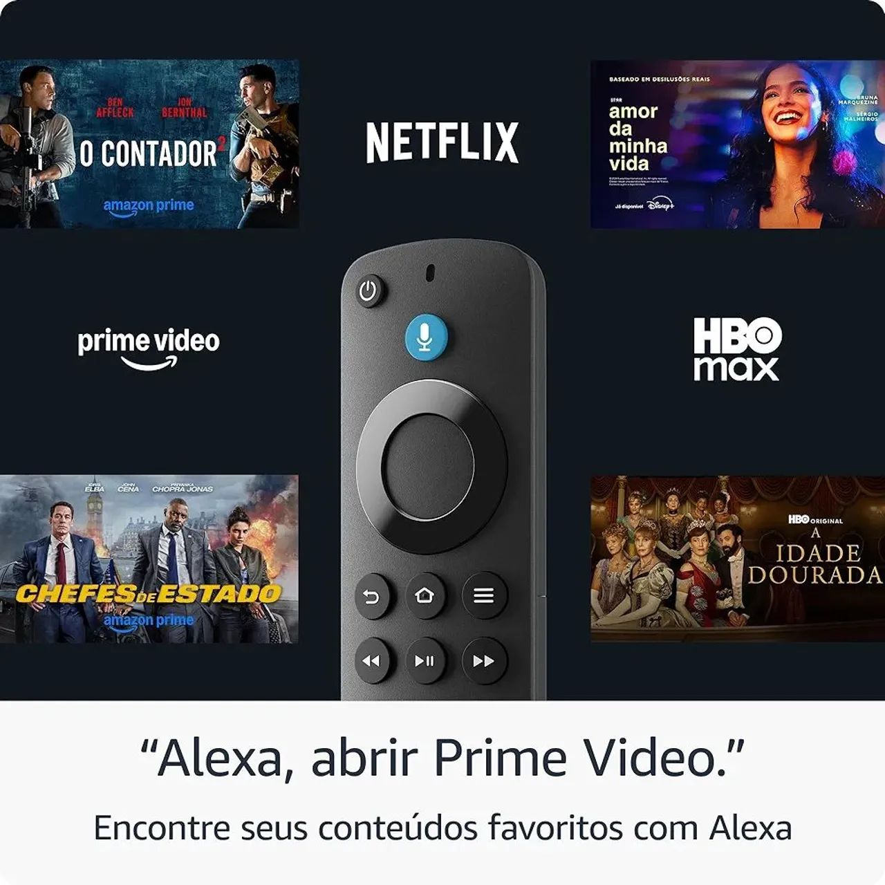 Fire TV Stick HD (Geração Mais Recente) - Foto 2