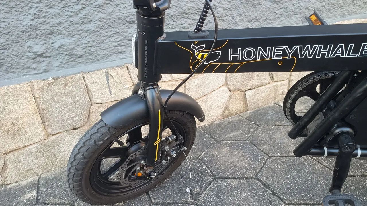 Bicicleta Elétrica H. Whale Perfeita - Foto 4