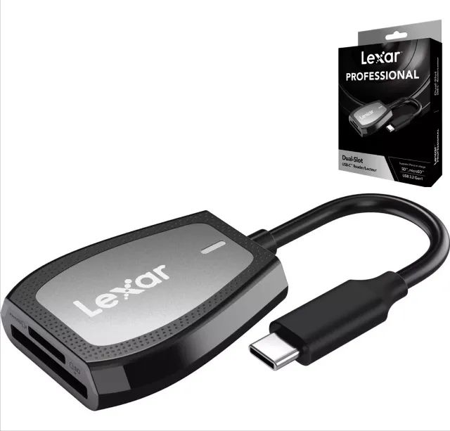 Leitor de Cartão SD e MicroSD Profissional Lexar USB 3 - Foto 3