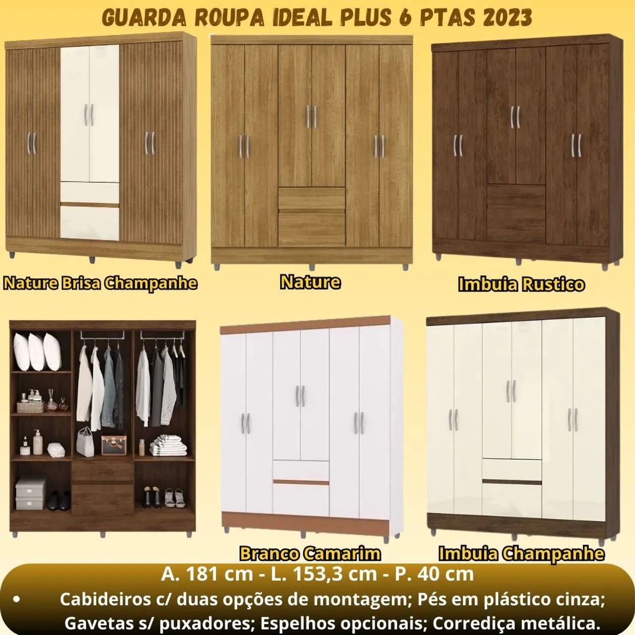 Guarda Roupa Solteiro 