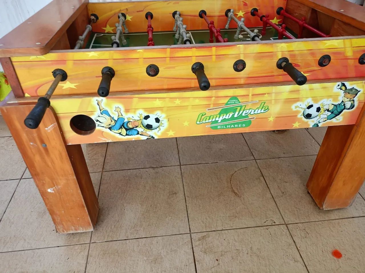 Mesa penbolim(totó)