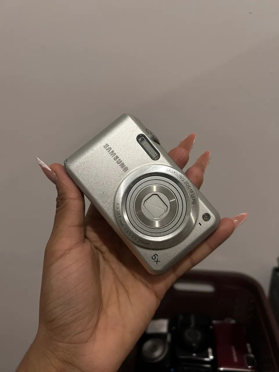Câmera digital samsung es70 prata