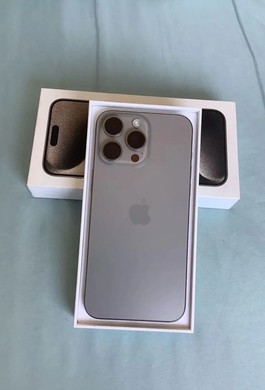 iPhone 15 pro max 256g Titânio  - Foto 2