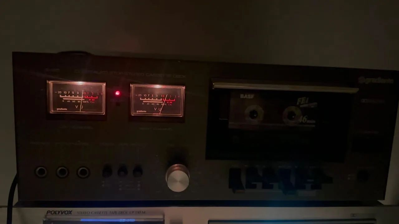 TAPE DECK S125 GRADIENTE REVISADO BOM ESTADO 
