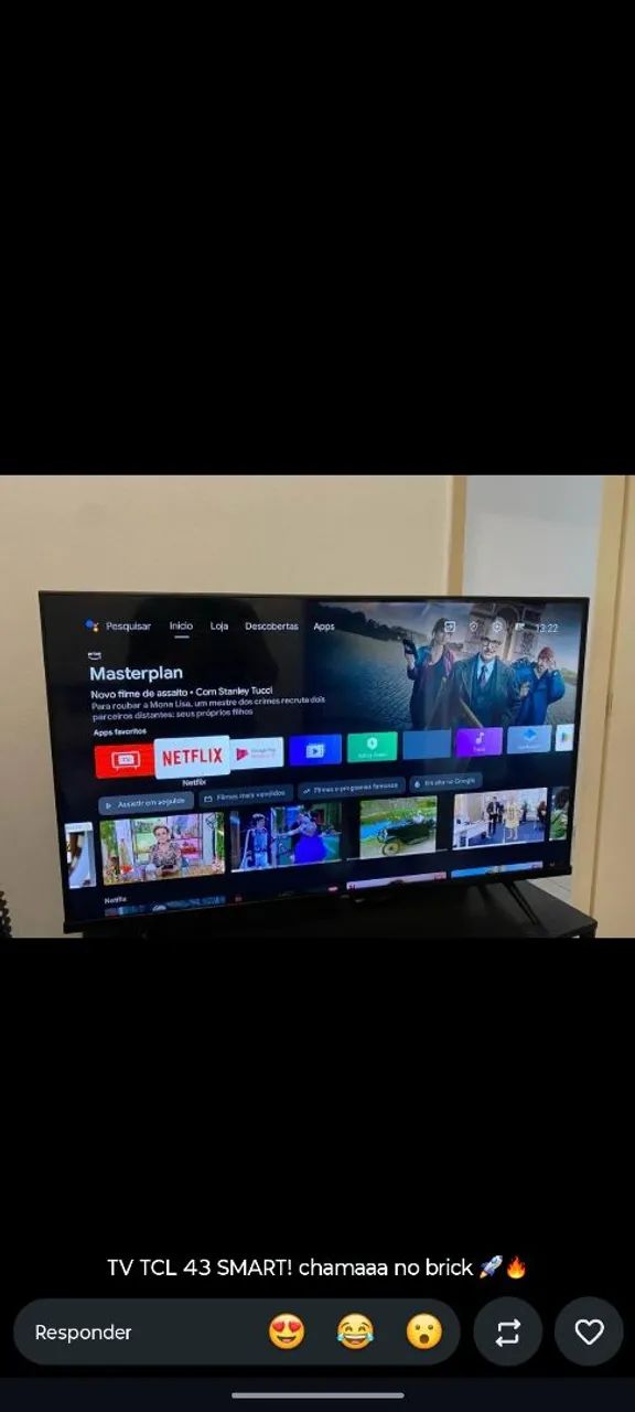 Tv smart 43 polegadas 