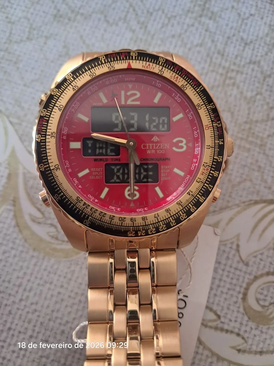 Relógio citizen promaster jq8003-51w c40.