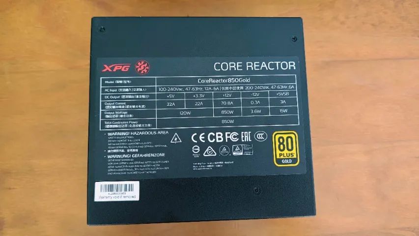 Fonte XPG Core Reactor 850w Gold Plus - Foto 2