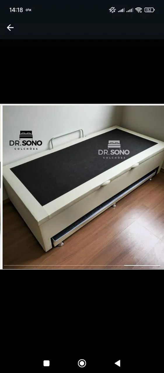 CAMA BAÚ SOLTEIRO COM AUXILIAR  - Foto 4