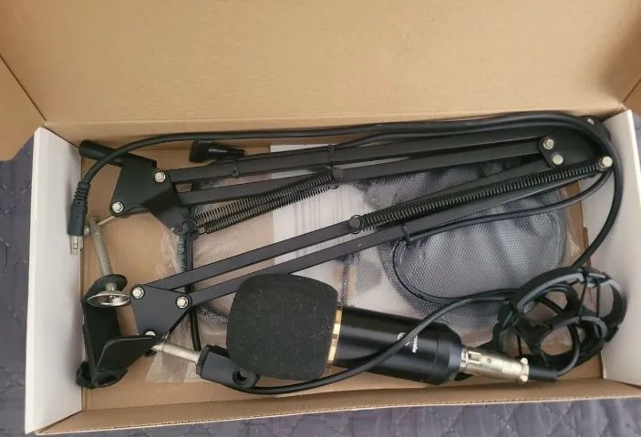 MICROFONE PROFISSIONAL CONDENSADOR RENUX RE-M601