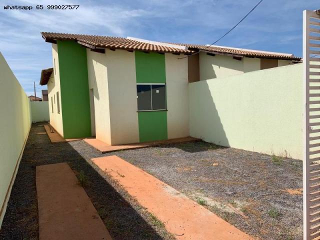 Casa para venda em várzea grande, paiaguas, 2 dormitórios, 1 banheiro, 2 vagas - Foto 2