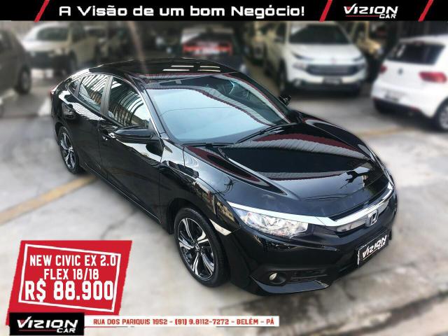 New Civic EX 2.0 Flex 18/18 (Impecável)