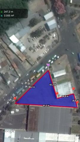 Imóvel asfaltado 2000 m² av abílio machado x av brigadeiro eduardo gomes no alípio de melo - Foto 2