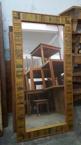 Moldura Ripada Com Espelho 1,80x0,90 - Foto 3