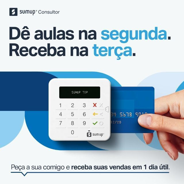 SumUp TOP - Máquina de pagamento por cartão - Foto 2