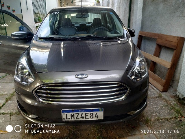 FORD KA SEDAN TITANIUM AUTO 6 MARCHAS 2020 FLEX. IMPECÁVEL. REVISADO.
