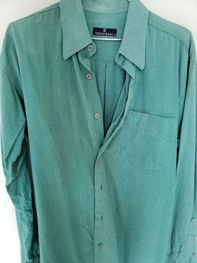 Camisa social verde