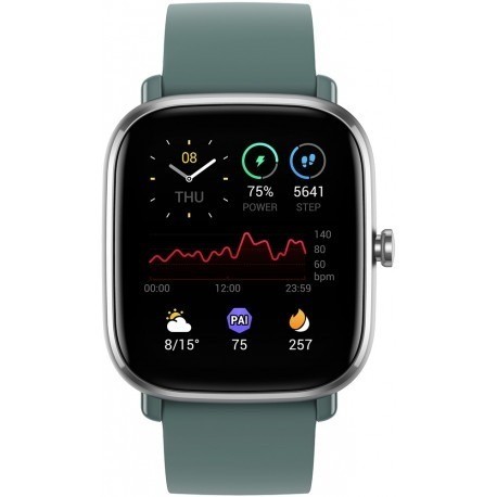 Relógio Smartwatch Amazfit GTS 2 Mini A2018 verde - Produto Novo - Loja Física - Foto 2