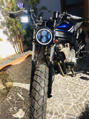 SCRAMBLER SUZUKI GS500 2008 VENDA OU TROCA E TORNADO 2004