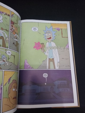 Quadrinhos Rick and Morty vol.1 Panini Comics