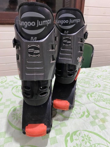 Kangoo Jumps KJ Xr3 X- Rebound Preto/laranja Importado Original - Foto 3