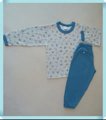 Pijama de malha Safari tamanho 3