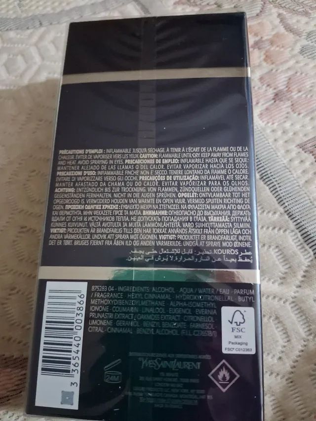 Kouros YSL 100ml  Original  - Foto 3