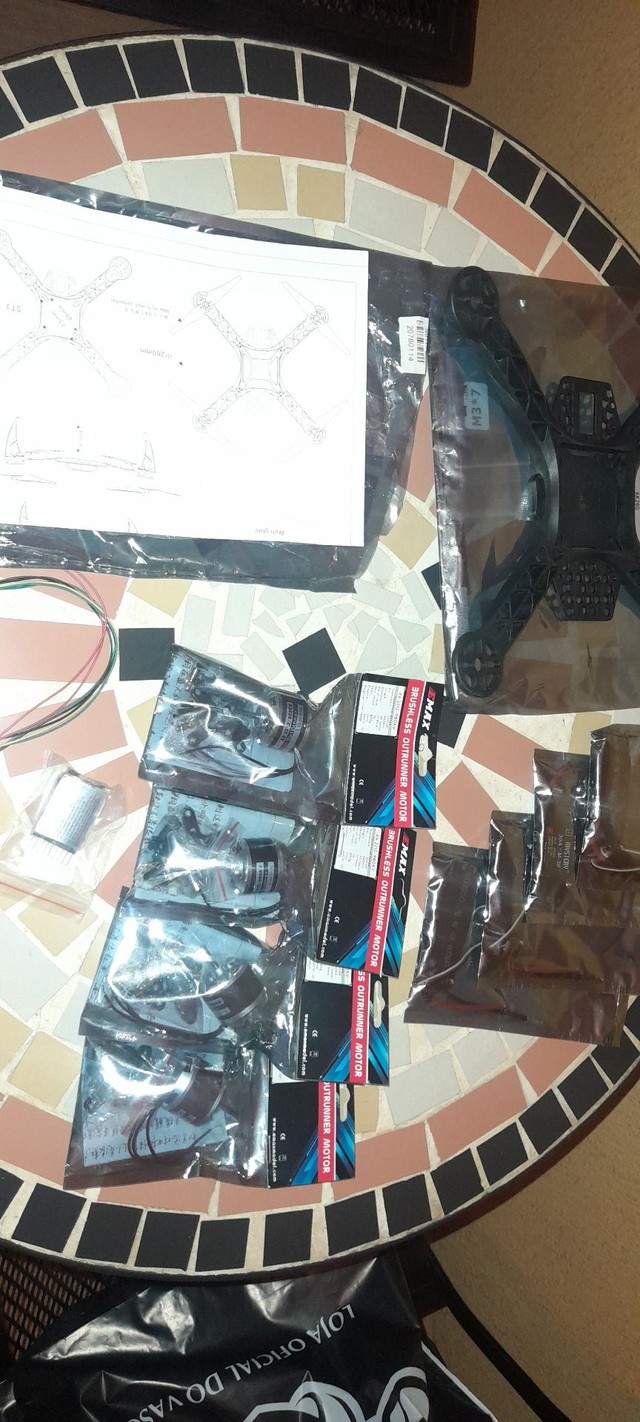 Kit Drone Race KK 260 FPV zerado  - Foto 5