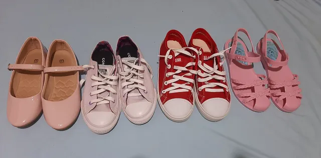 Converse All Star Original Vermelho, Tênis Feminino All Star Usado  91137210