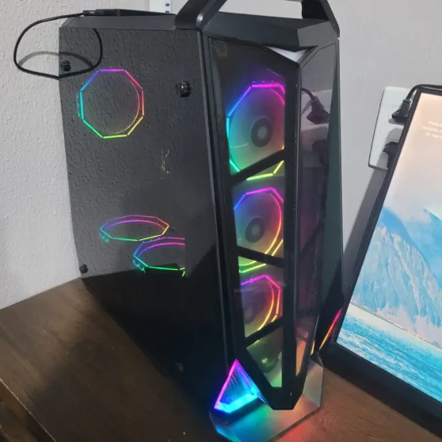 Gabinete gamer pichau seraph e rgb lateral