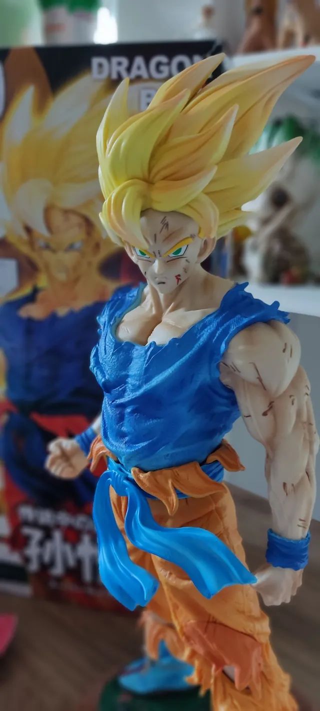 Dragon Ball Vegeta Super Sayajin 1/4 44cm Estatueta Grande