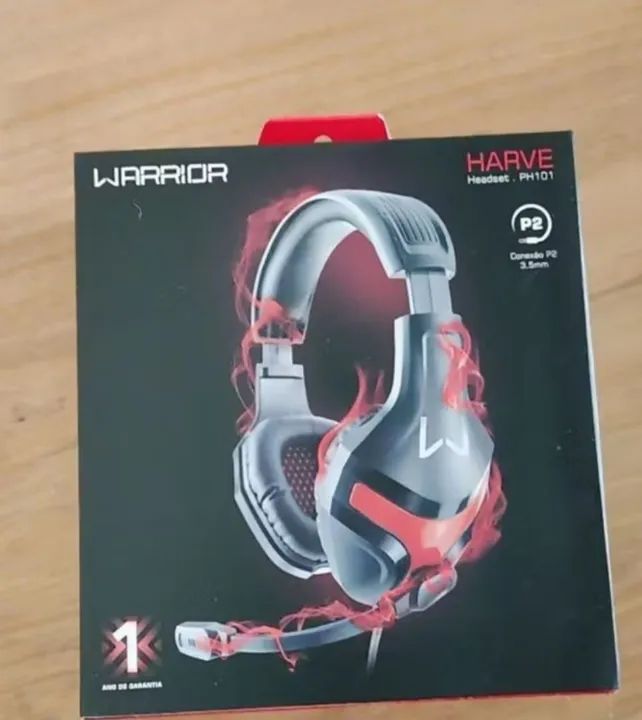 Headset Gamer Harve Warrior PH101 - Novo
